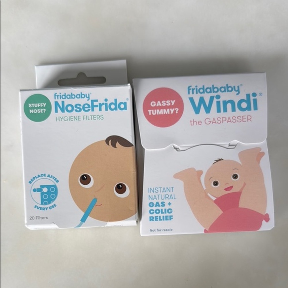 Fridababy NoseFrida hygiene filters and Windi Set of 3